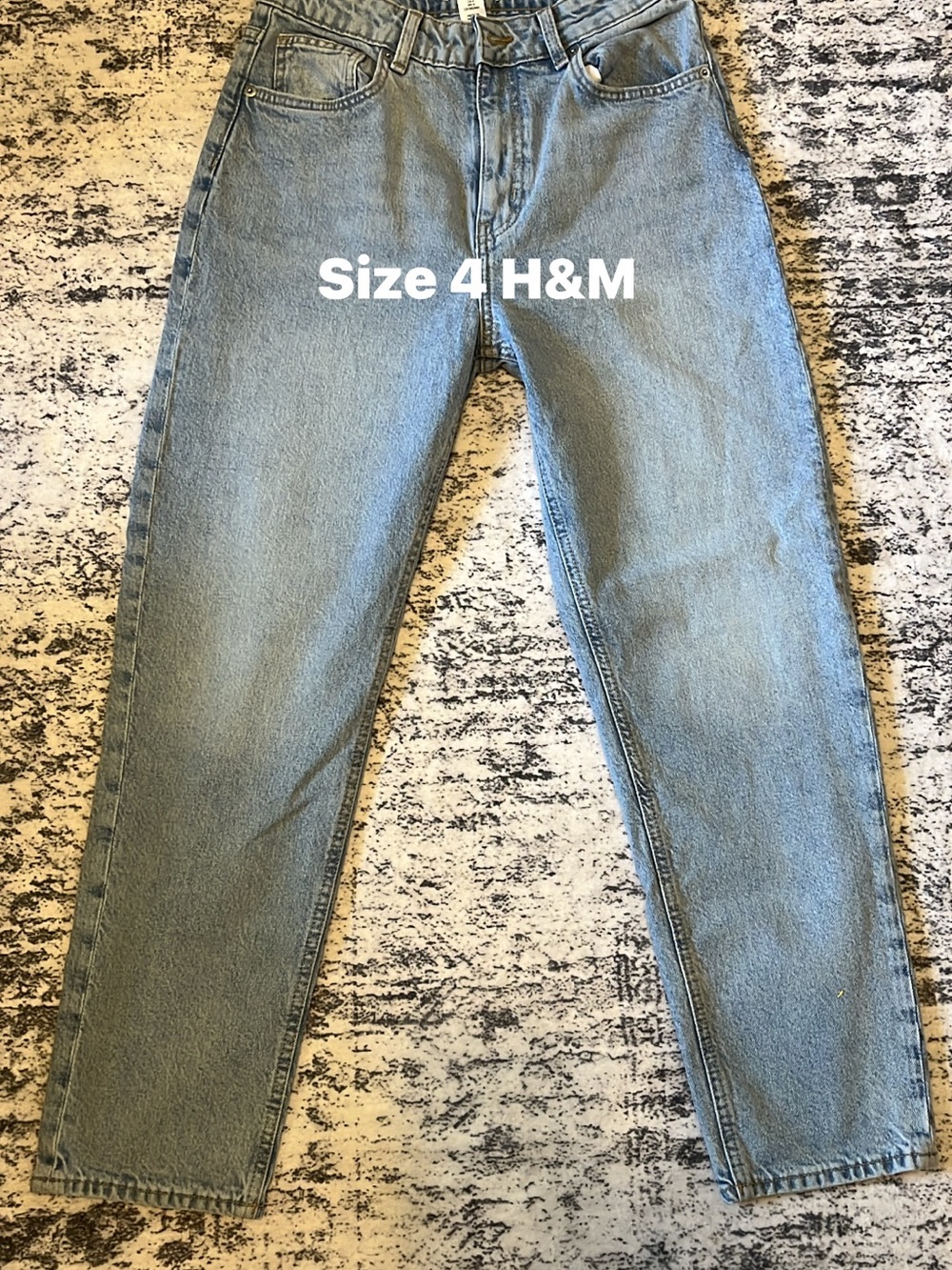 H&M Light Blue Denim Jeans - Size 4